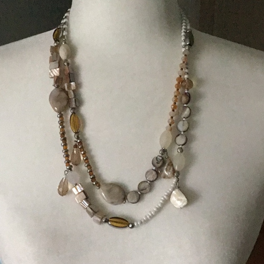 Boho Hippie Chunky Statement Necklace